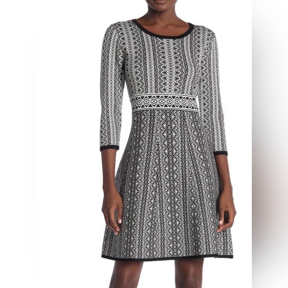 Nina Leonard sweater dress, medium